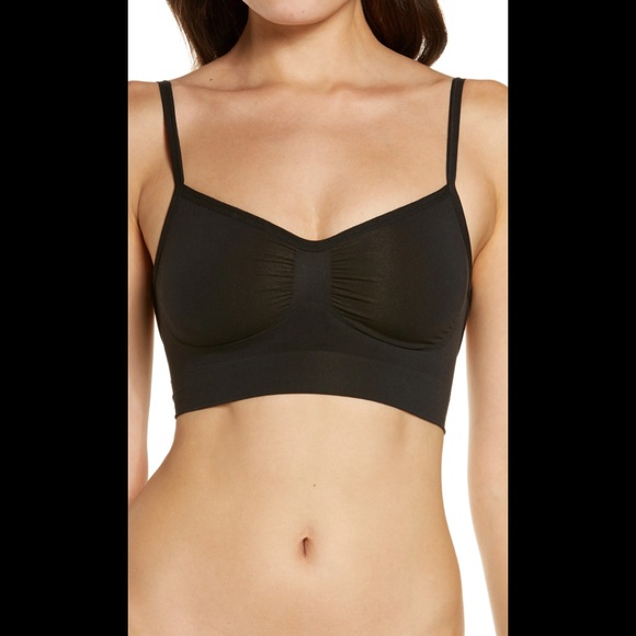 SKIMMS NIP Sculpting Low Back Bralette Onyx - Picture 1 of 9